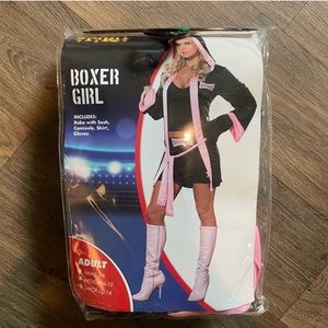 Spirit Halloween Boxer Girl Costume, size Large